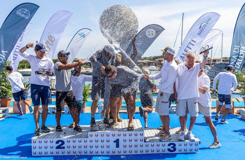 Melges World League Grand Prix in Puntaldia, Sardinia photo copyright MWL taken at  and featuring the Melges 20 class