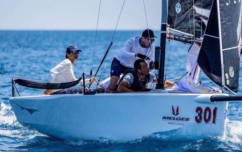 Melges World League Grand Prix in Puntaldia, Sardinia photo copyright MWL taken at  and featuring the Melges 20 class