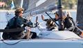High five at the end of the season during the Melges 24 Lino Favini Cup © IM24CA / ZGN
