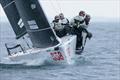 Travis Weisleder's Lucky Dog got lucky on the final day of NAC competition. Inclement weather allowed for only one race. Weisleder attacked the shifts, got a top five score to win the Championship - 2019 Melges 24 North American Championship © Bill Crawford - Harbor Pictures Company