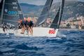 Chinook HUN850 of Akos Csolto takes the lead in the 2022 European Sailing Series after five events sailed, both in overall and Corinthian rankings © Luca Babini