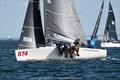 Bora Gulari's team on MAVI (USA) with Taylor Canfield calling the tactics - Melges 24 U.S. National Championship 2025 - Pensacola, FL, USA