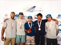 Bora Gulari's team of MAVI USA874 with Kyle Navin, Norman Berge, Bryson Hough and Trevor Burd - Melges 24 North American Championship 2025, Bacardi Winter Series 2026 Event No 1 - Miami, FL, USA