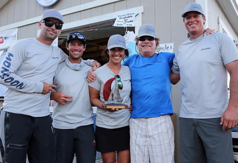 The crew of Monsoon (l-r) Mike Buckley, George Peet, Jessica Koenig, Bruce Ayres, Jeff Reynolds photo copyright JOY / U.S. Melges 24 Class Association taken at Columbia Gorge Racing Association and featuring the Melges 24 class