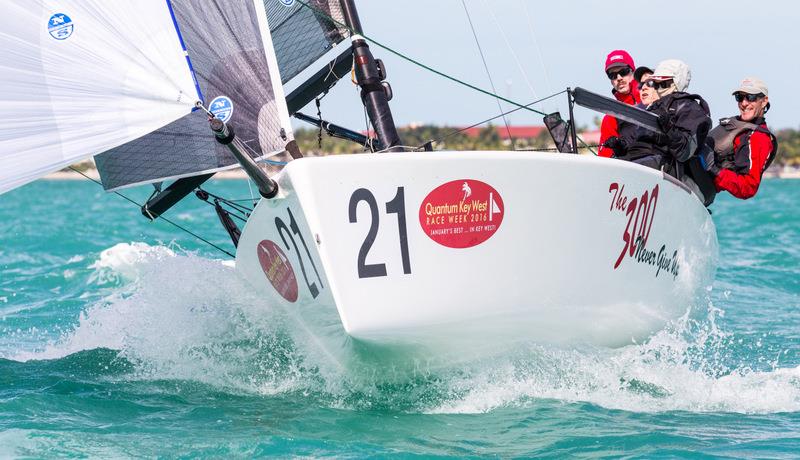 Melges 24s at Quantum Key West Race Week 2016 photo copyright IM24CA / ZGN / MMelandri taken at Storm Trysail Club and featuring the Melges 24 class