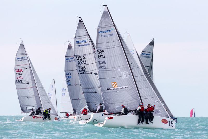 Melges 24s at Quantum Key West Race Week 2016 - photo © IM24CA / ZGN / MMelandri