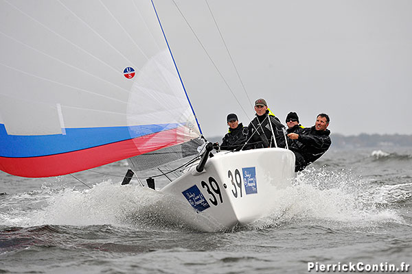 Melges 24 pre-worlds regatta at Annapolis photo copyright Pierrick Contin / IMCA taken at  and featuring the Melges 24 class