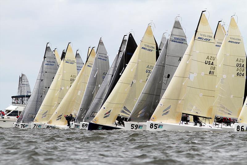 Sperry-Top Sider Charleston Race Week day 2 photo copyright JOY / U.S. Melges 24 Class Association taken at Charleston Yacht Club and featuring the Melges 24 class