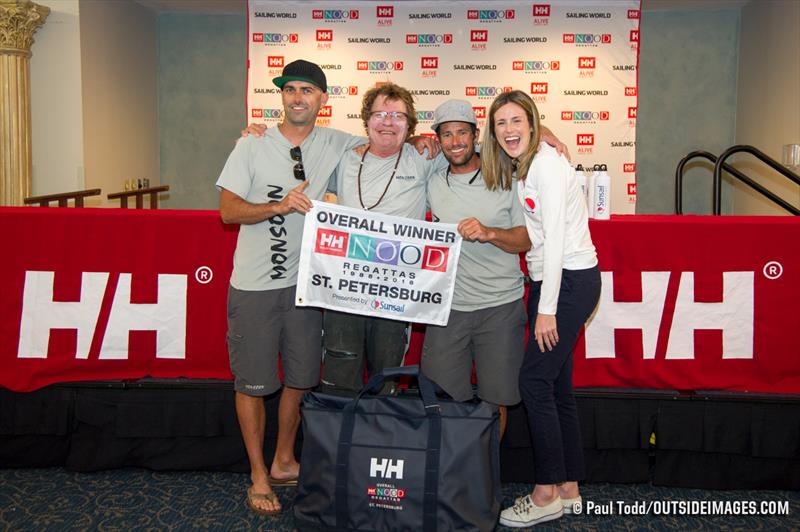 Helly Hansen NOOD Regatta St. Petersburg Overall Winner — Melges 24 Monsoon - photo © Paul Todd/Outside Images