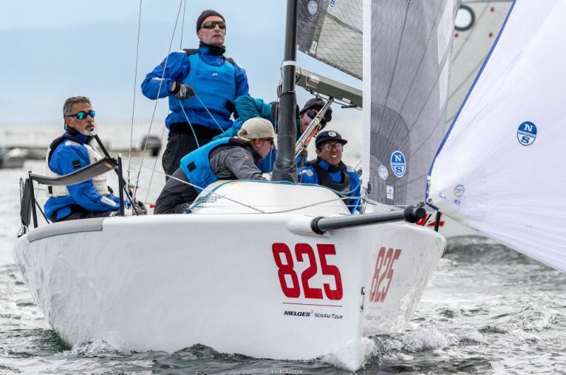 War Canoe USA825 by Michael Goldfarb was second in today's race - 2018 Melges 24 World Championship - Day 2 photo copyright IM24CA / Zerogradinord taken at  and featuring the Melges 24 class