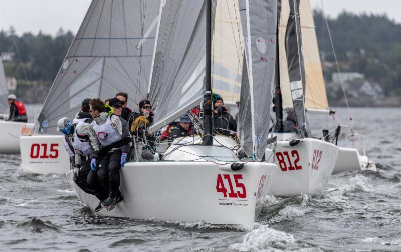 The second bullet of the day went surprisingly to the Corinthian team Full Circle CAN415 by Robert Britten - 2018 Melges 24 World Championship - Day 4 photo copyright IM24CA / Zerogradinord taken at Royal Victoria Yacht Club, Canada and featuring the Melges 24 class