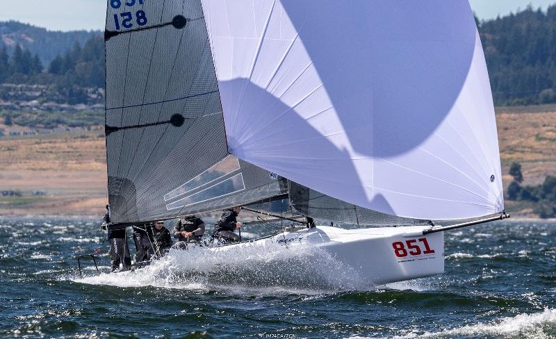 Winning Bronze was 2017 Melges 24 Worlds runner-up, Bruce Ayres' Monsoon USA851 with Mike Buckley calling the tactics and with Chelsea Simms, George Peet and Jeff Reynolds in crew - photo © IM24CA / Zerogradinord
