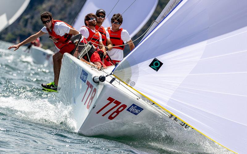 Marco Zammarchi's Taki 4 (ITA) with Niccolo Bertola in helm is two-time Corinthian World Champion from 2016 and 2017, but misses European's title yet photo copyright IM24CA / Zerogradinord taken at  and featuring the Melges 24 class