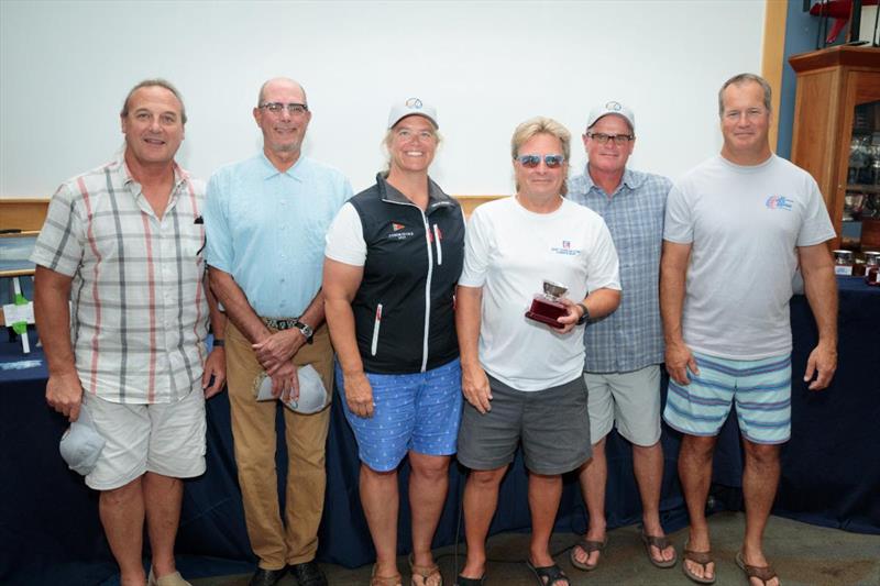 2nd Place Corinthian, 2019 Melges 24 North American Championship - Flying Toaster: Mike Dow, Bob Clark, Brad Savage, Gregg Diehl photo copyright Bill Crawford - Harbor Pictures Company taken at Grand Traverse Yacht Club and featuring the Melges 24 class