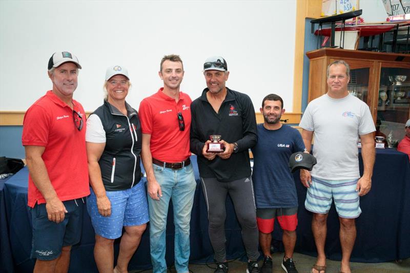 2nd Place, 2019 Melges 24 North American Championship - Zingara: Richard Reid, Scott Nixon, Bill Gooderham, Victor Diaz DeLeon photo copyright Bill Crawford - Harbor Pictures Company taken at Grand Traverse Yacht Club and featuring the Melges 24 class