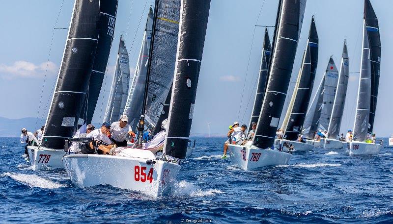 Melges 24 European Sailing Series 2019 in Scarlino, Italy photo copyright Zerogradinord / IM24CA taken at Club Nautico Scarlino and featuring the Melges 24 class