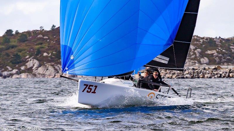 Storm Capital Sail Racing NOR751 at the Melges 24 Norwegian Championship 2019 photo copyright Piret Salmistu taken at  and featuring the Melges 24 class