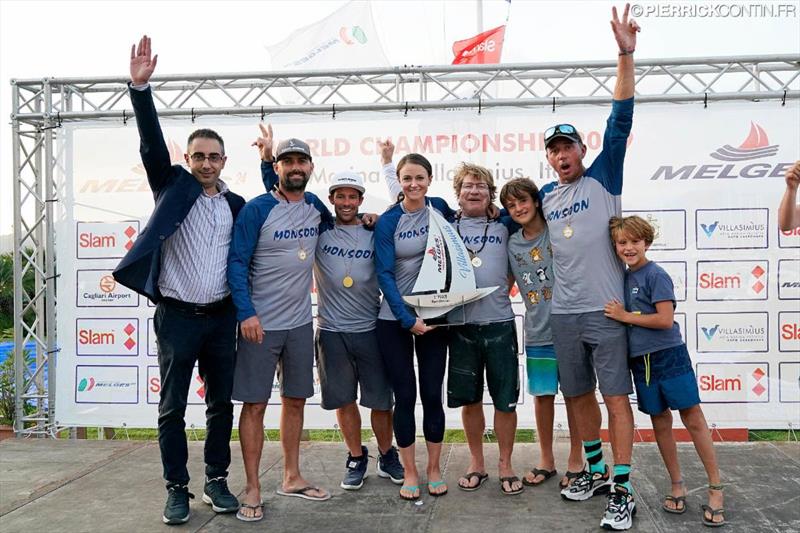 2019 Melges 24 Worlds second best - Monsoon USA851 of Bruce Ayres with Mike Buckley, Federico Michetti, George Peet and Chelsea Simms. - photo © Pierrick Contin / IM24CA