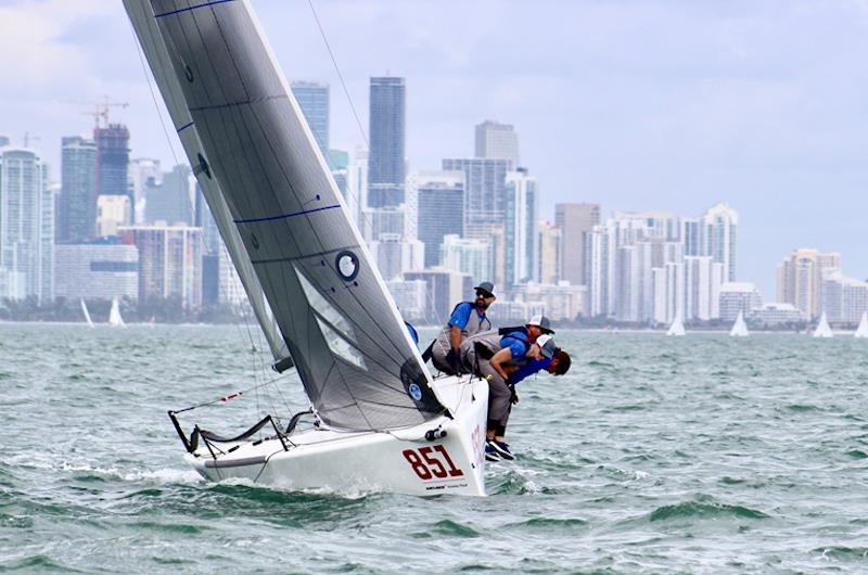Bacardi Invitational racing photo copyright Kathleen Tock taken at Biscayne Bay Yacht Club and featuring the Melges 24 class