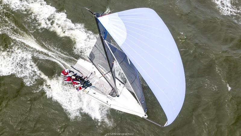 Can't wait to have this downwind ride in Charleston! Melges 24 at the 2019 Sperry Charleston Race Week photo copyright CRW / Zerogradinord taken at  and featuring the Melges 24 class