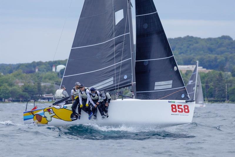 2019 Melges 24 North American Champion Travis Weisleder racing Lucky Dog. - photo © Bill Crawford / harborpictures.com