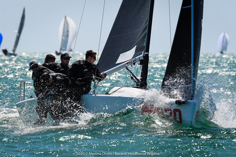2020 Bacardi Cup Invitational Regatta photo copyright Martina Orsini taken at Coral Reef Yacht Club and featuring the Melges 24 class