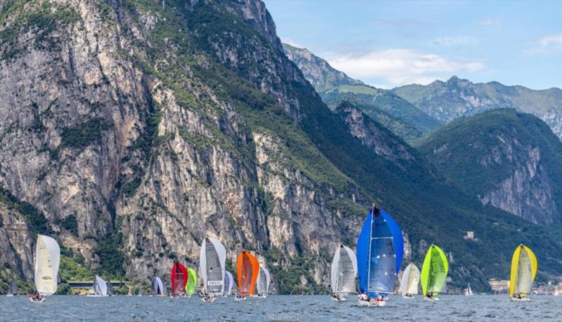 2018 Melges 24 European Sailing Series in Torbole photo copyright Zerogradinord / IM24CA taken at  and featuring the Melges 24 class