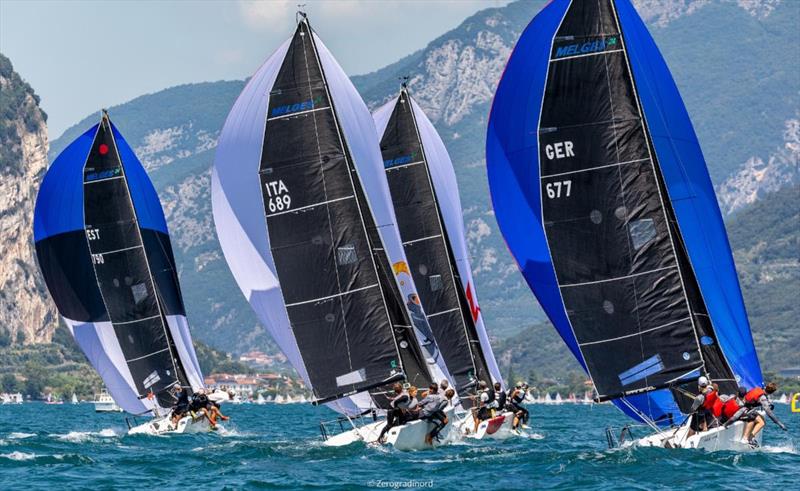 2020 Melges 24 European Sailing Series Event #1 in Torbole, Italy - photo © Zerogradinord / IM24CA