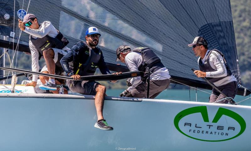 Altea ITA722 of Andrea Racchelli - 2020 Melges 24 European Sailing Series Event #1 in Torbole, Italy  - photo © Zerogradinord / IM24CA