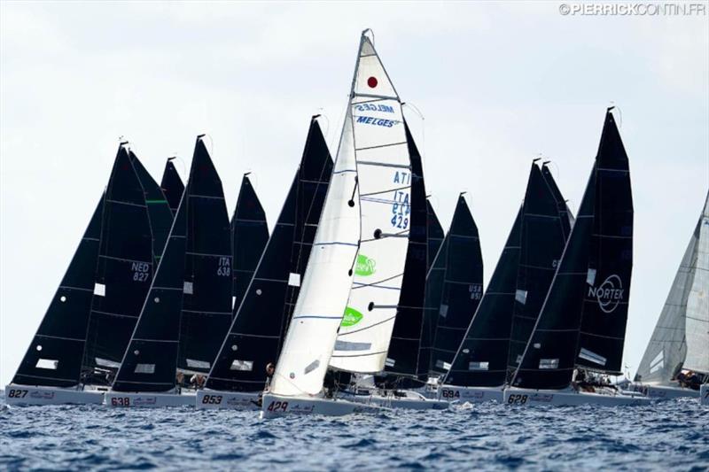 Melges 24 World Championship 2019 in Villasimius, Sardinia, Italy photo copyright Pierrick Contin taken at  and featuring the Melges 24 class