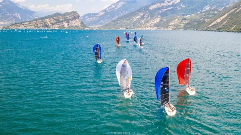 2020 Melges 24 European Sailing Series on Garda Lake - photo © Zerogradinord