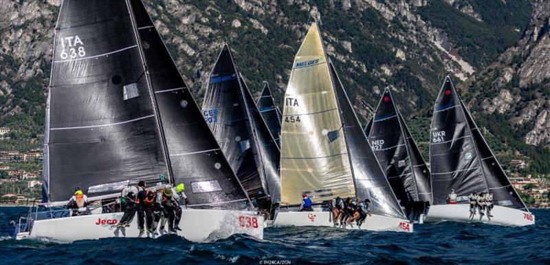 Melges 24 European Sailing Series 2021 - Event 1 - Malcesine, Italy photo copyright IM24CA / Zerogradinord taken at Fraglia Vela Malcesine and featuring the Melges 24 class