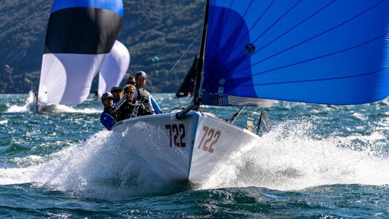 Melges 24 European Sailing Series 2021 - Event 1 - Malcesine, Italy photo copyright IM24CA / Zerogradinord taken at Fraglia Vela Malcesine and featuring the Melges 24 class