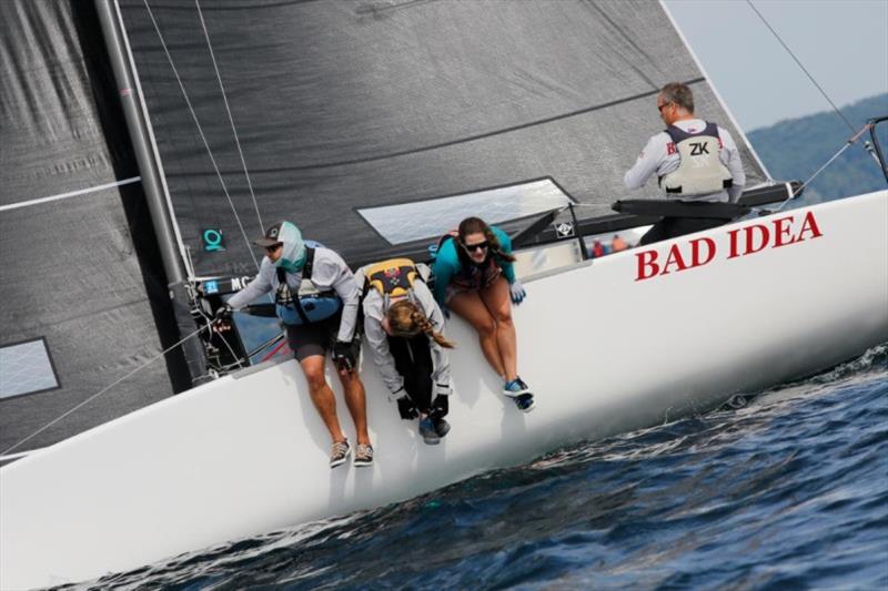 Scot Zimmerman's 'Bad Idea' knows it's always a good idea to race a Melges 24. - photo © USM24CA