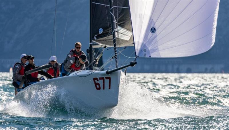 Michael Tarabochia's White Room GER677 with Luis Tarabochia at the helm photo copyright Zerogradinord taken at Yacht Club Marina Portorož and featuring the Melges 24 class