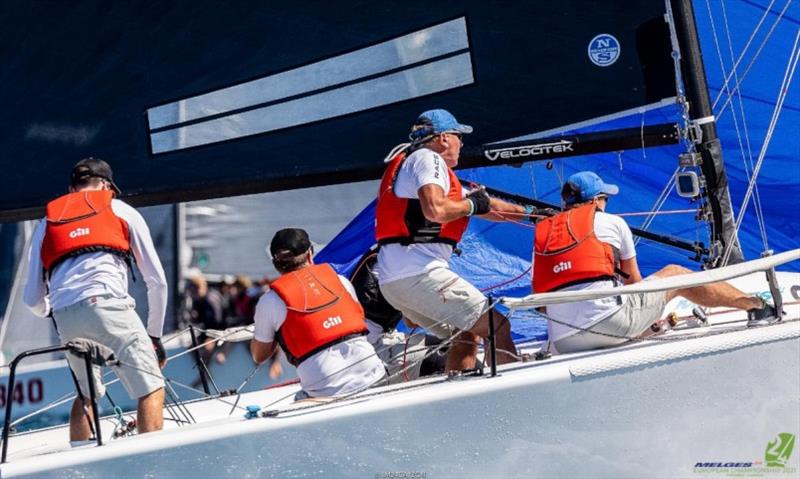 Gill Race Team GBR694 of Miles Quinton is seated on the eighth position of the Melges 24 European Sailing Series 2021 current ranking - Portoroz, Slovenia - photo © IM24CA / ZGN