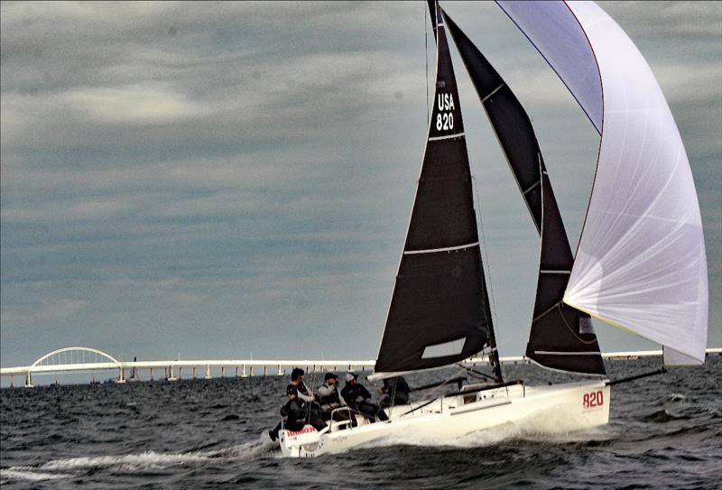 Bora Gulari's 2021 Melges 24 Point Series Leader `New England Ropes` - USA 820 returns. Gulari finished second in Pensacola's 2019 Bushwhacker Cup.  - photo © Talbot Wilson