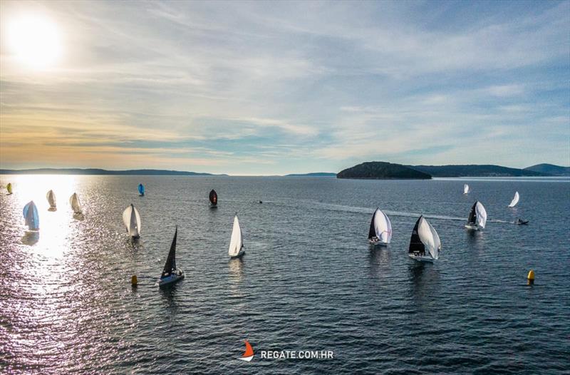 Inaugural Melges 24 Croatian National Championship in Split, November 2021  photo copyright Hrvoje Duvancic – regate.com.hr taken at  and featuring the Melges 24 class