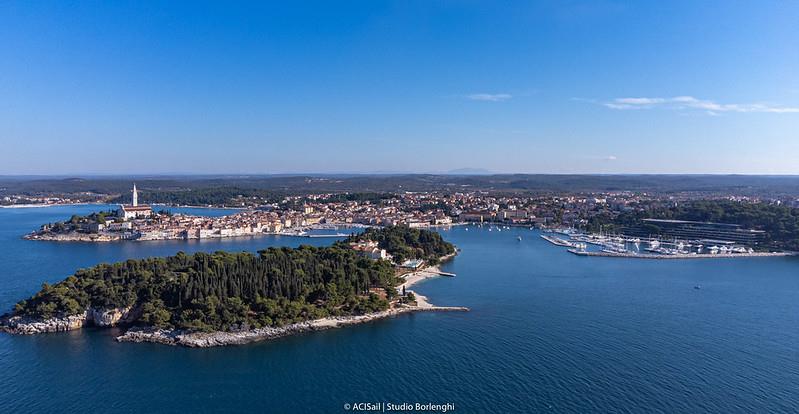Beautiful Rovinj in Croatia - the venue for the first event of the 2022 Melges 24 European Sailing Series photo copyright ACI Sail | Studio Borlenghi taken at  and featuring the Melges 24 class