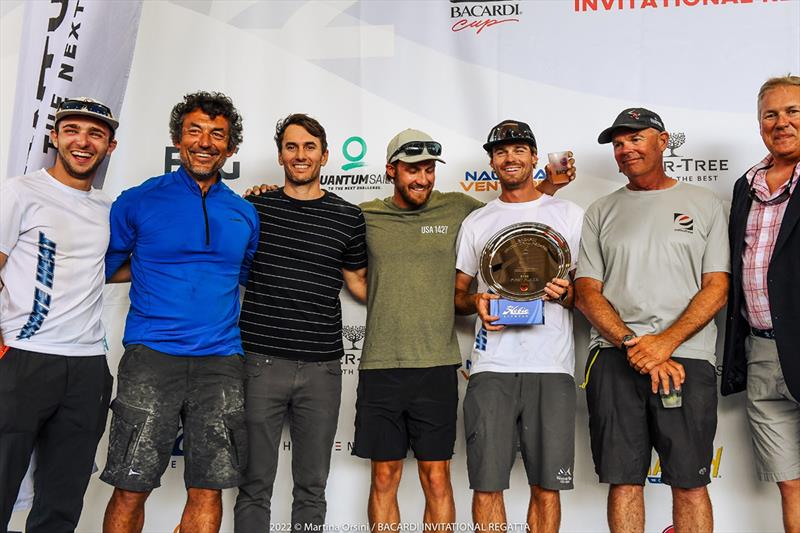 2022 Melges 24 winners - Bora Gulari/Kyle Navin/Norman Berge/Ian Liberty/Michael Menninger - Bacardi Cup Invitational Regatta 2022 - photo © Martina Orsini