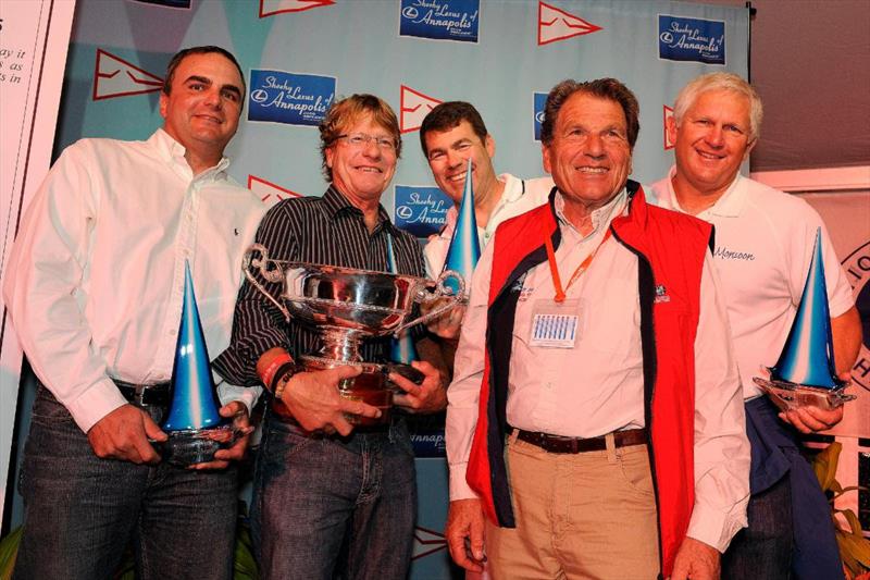 Bruce Ayres and his team of Monsoon - Melges 24 Corinthian World Champions 2009, Annapolis USA - photo © Pierrick Contin Photographe