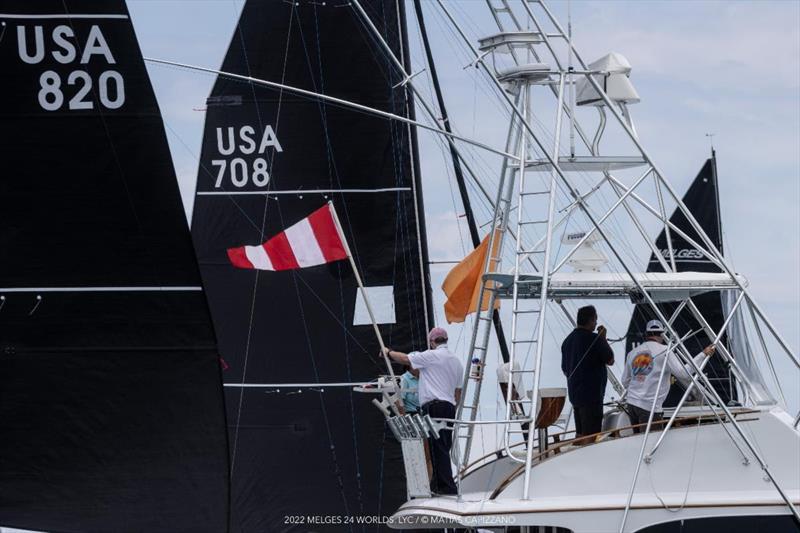 Day three at the Melges 24 World Championship 2022 in Fort Lauderdale - photo © Matias Capizzano
