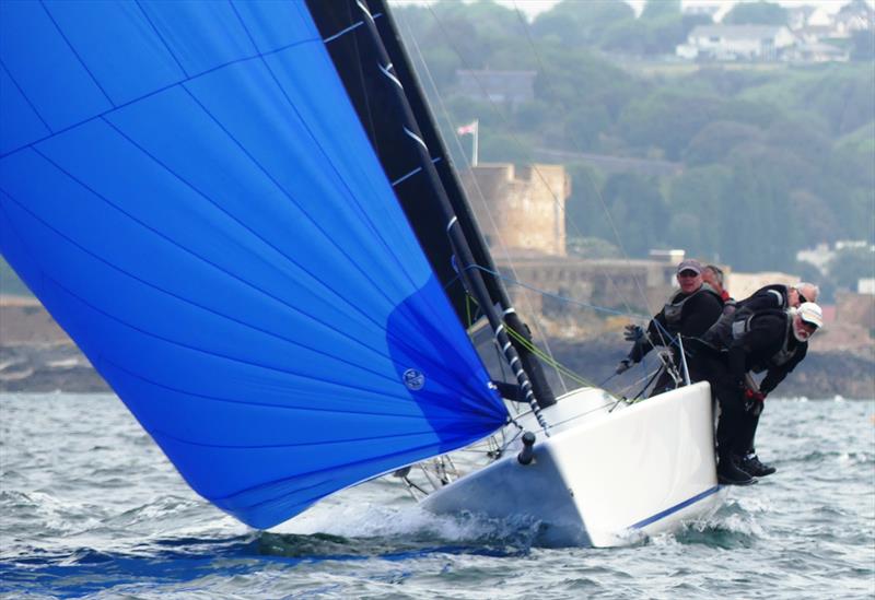 The Dog's ……..! during the Royal Channel Islands Yacht Club Spring Regatta 2022 photo copyright Bill Harris taken at Royal Channel Islands Yacht Club and featuring the Melges 24 class