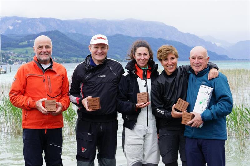 AUT716 Pure of Michael Schineis, Jaun Wickl, Simona Höllerman, Eddy Eich, Diana Fabian - finished third the Melges 24 European Sailing Series 2022 event in Austria photo copyright Francesca Rossetto taken at  and featuring the Melges 24 class