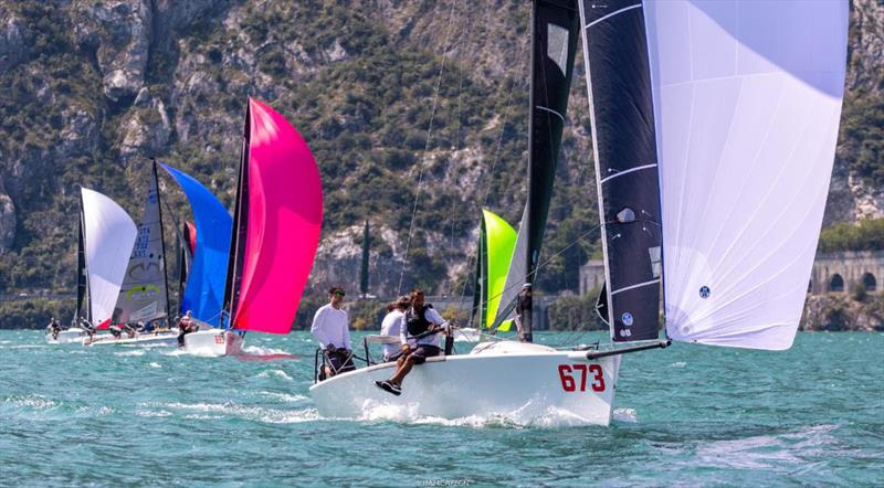 Nefeli GER673 of Peter Karrie with Niccolo Bianchi calling the tactics, was the best European boat at the recent Melges 24 Worlds in Fort Lauderdale - photo © IM24CA / Zerogradinord