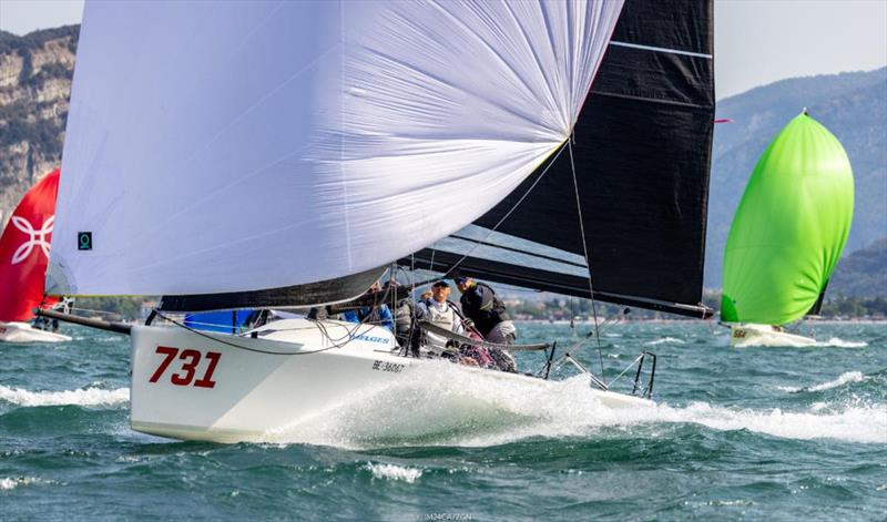 Cytrus SUI731 of Christopher Renker was consistent enough to finish the event as runner-up of the Corinthian division. Melges 24 European Sailing Series 2022 event 4 in Riva del Garda, Italy - photo © IM24CA / Zerogradinord