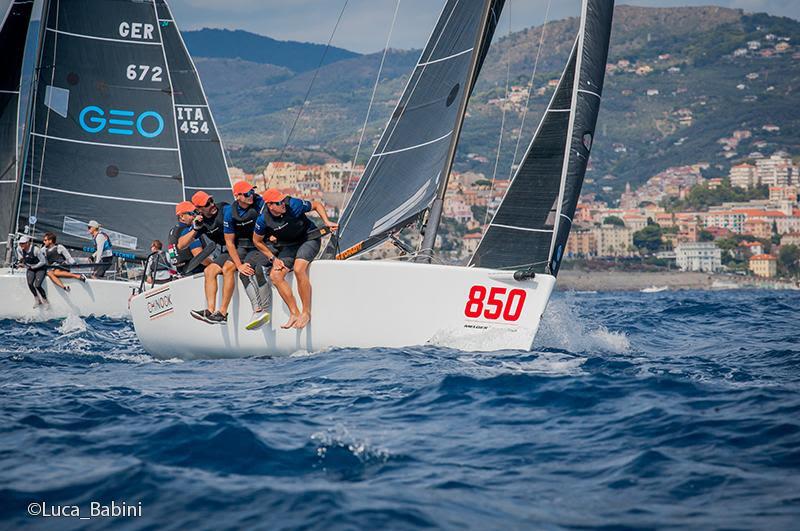Chinook HUN850 of Akos Csolto takes the lead in the 2022 European Sailing Series after five events sailed, both in overall and Corinthian rankings - photo © Luca Babini