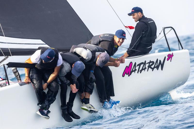 Mataran 24 CRO383 of Ante Botica at the Melges 24 European Championship 2022 in Genova on Day One photo copyright IM24CA / Zerogradinord taken at Yacht Club Italiano and featuring the Melges 24 class