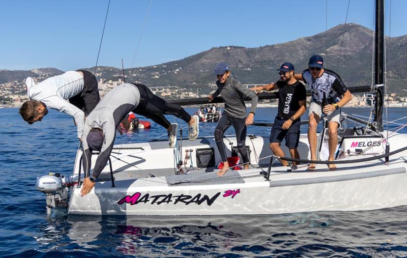 Mataran CRO383 of Ante Botica with  Ivo Matic, Mario Skrlj, Damir Civadelic, Max Carija - 2022 Melges 24 European Championship Champion - photo © IM24CA / Zerogradinord