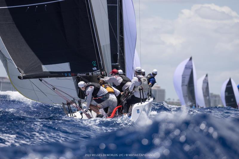 According to Corinthian Scot Zimmerman — it's never a Bad Idea to go sailing, especially when you are sailing a Melges 24! photo copyright Matias Capizzano taken at Pensacola Yacht Club and featuring the Melges 24 class